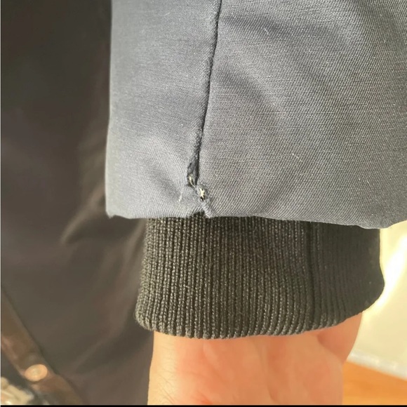 Mackage Kerry Navy Fur Down Parka - Picture 5 of 7